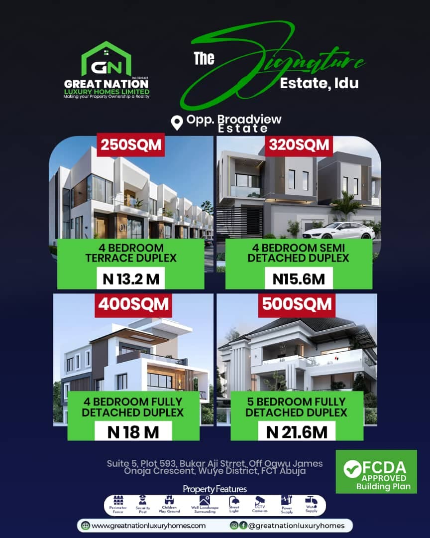 Great Nation estate offer flyer 2 of 2